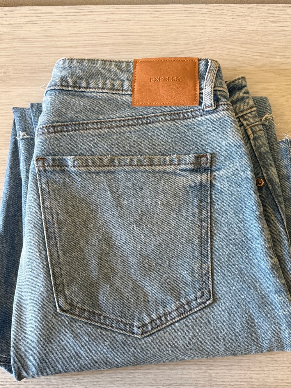 Express Women’s Light Blue Denim Jeans
